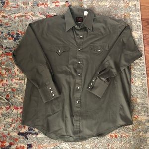 Vintage Plains Western Wear Pearl Snap Shirt